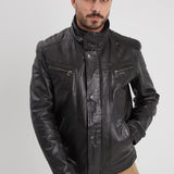 Falconero+ic - Blouson cuir homme - Homme