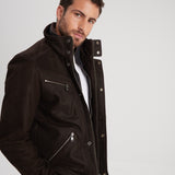 Falcon madisson - Blouson cuir homme - Homme