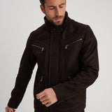 Falcon madisson - Blouson cuir homme - Homme