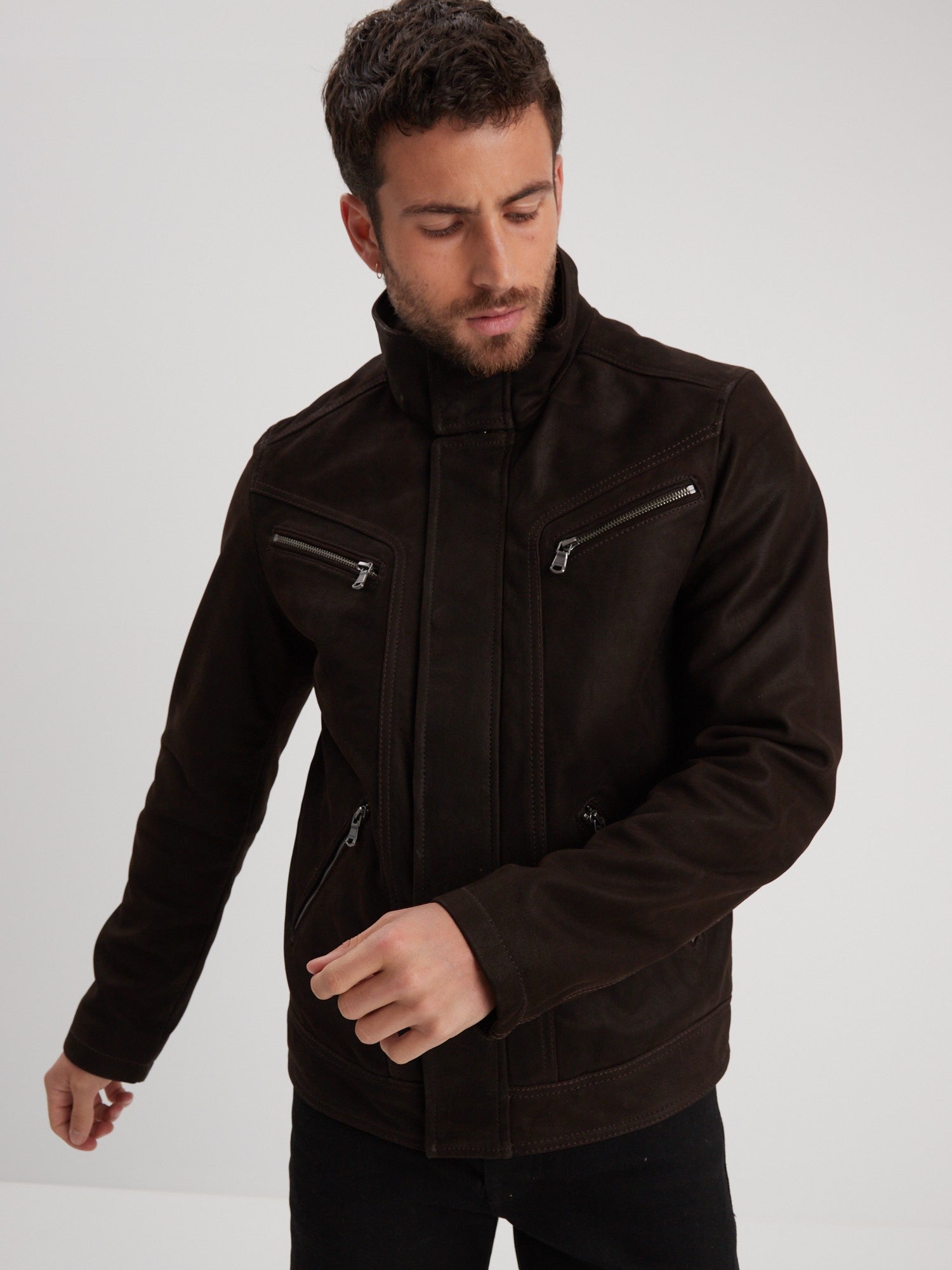 Falcon madisson - Blouson cuir homme - Homme