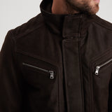 Falcon madisson - Blouson cuir homme - Homme