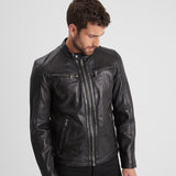 Gafino - Blouson cuir homme - Homme