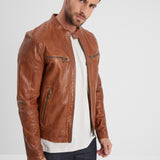 Gafino - Blouson cuir homme - Homme