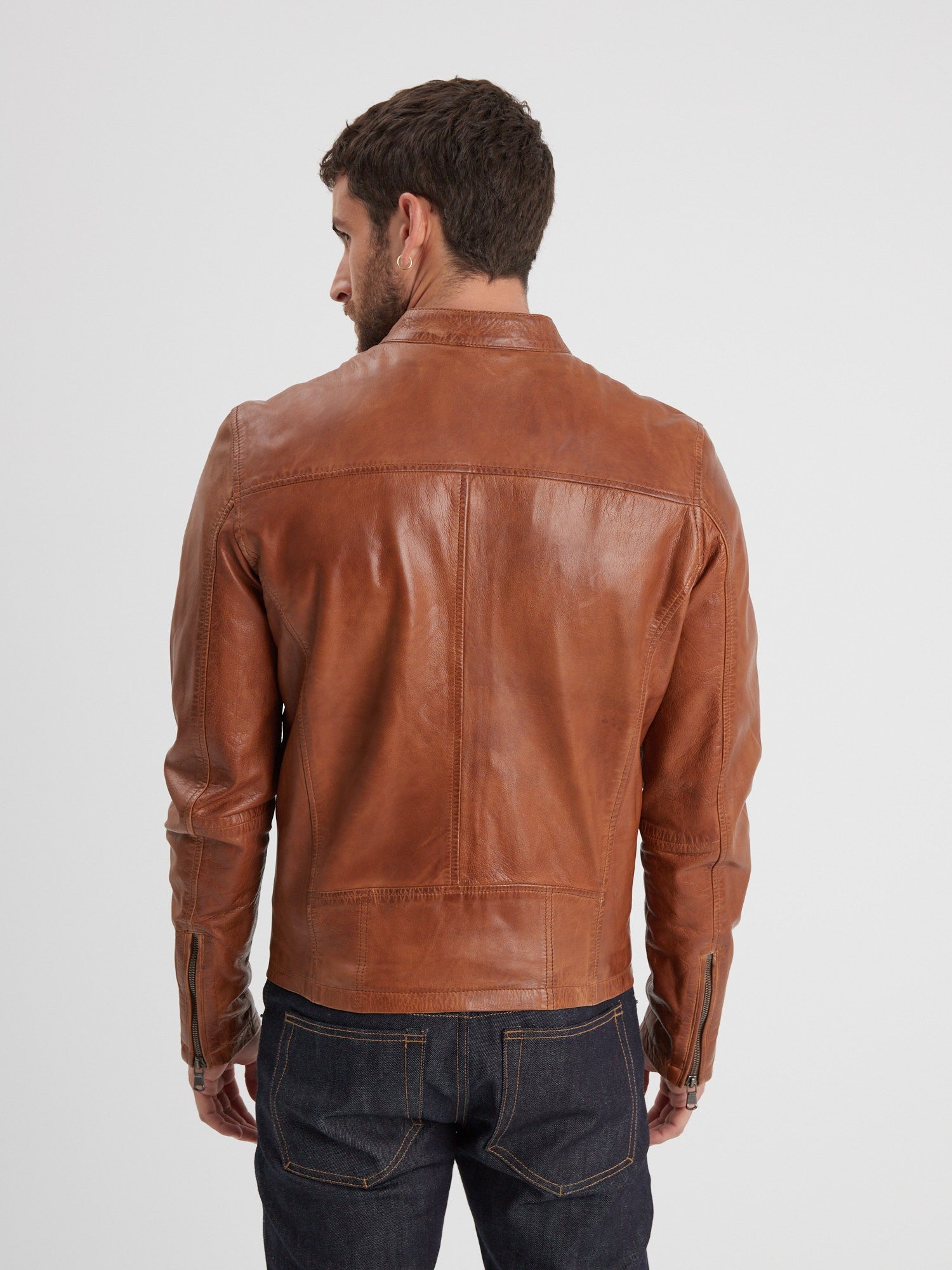 Gafino - Blouson cuir homme - Homme