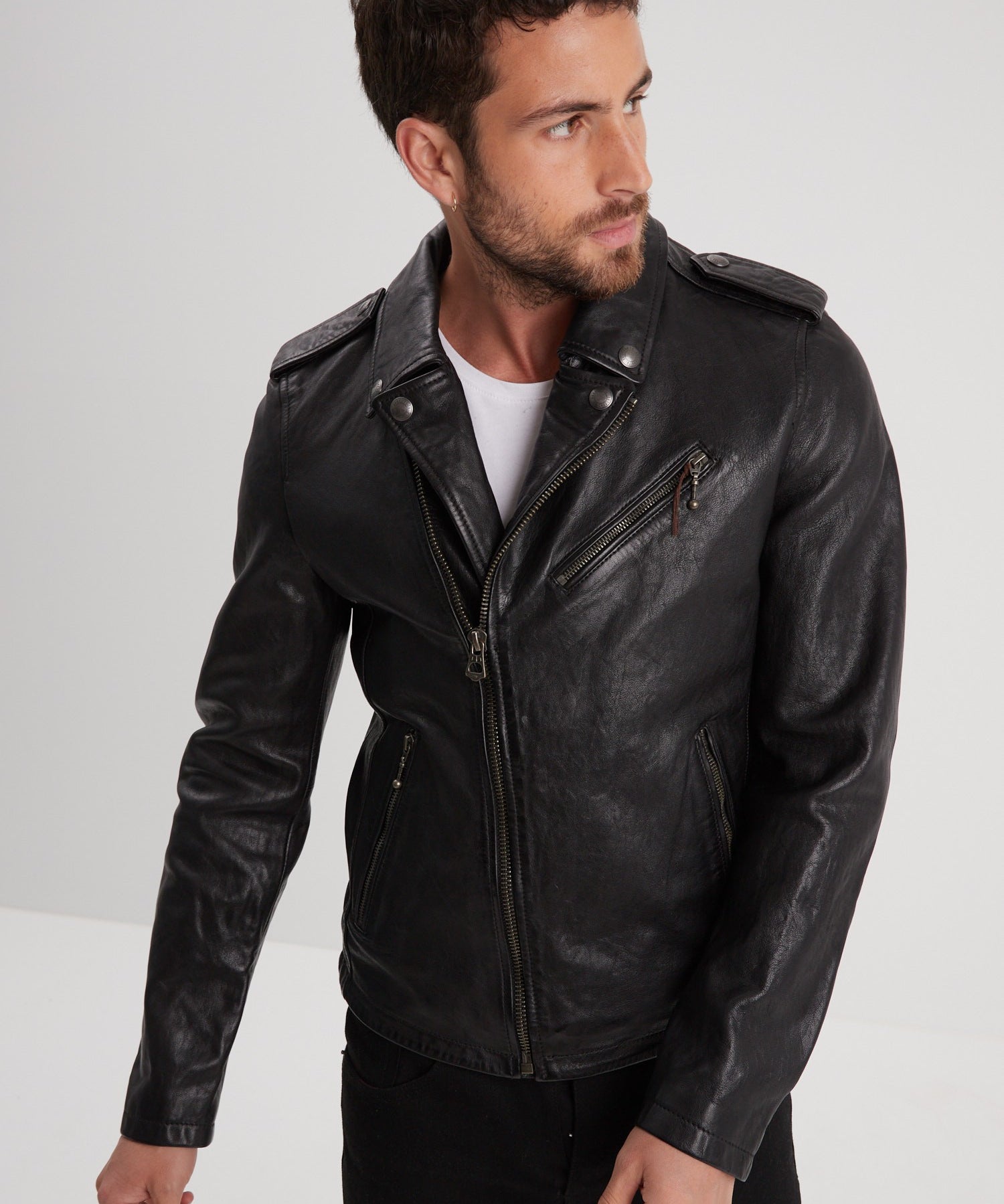 Golberg - Blouson cuir homme - Homme