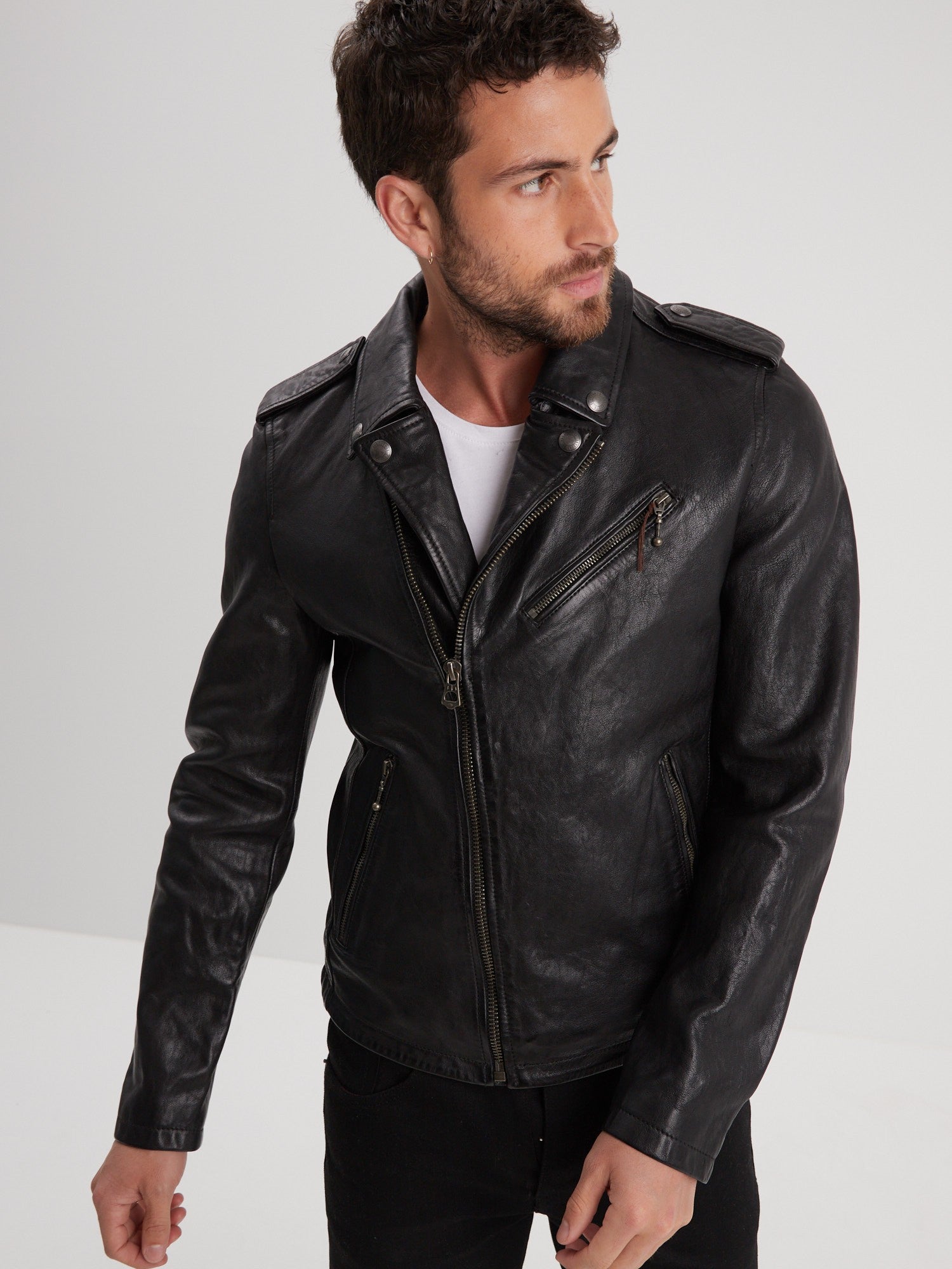 Golberg - Blouson cuir homme - Homme