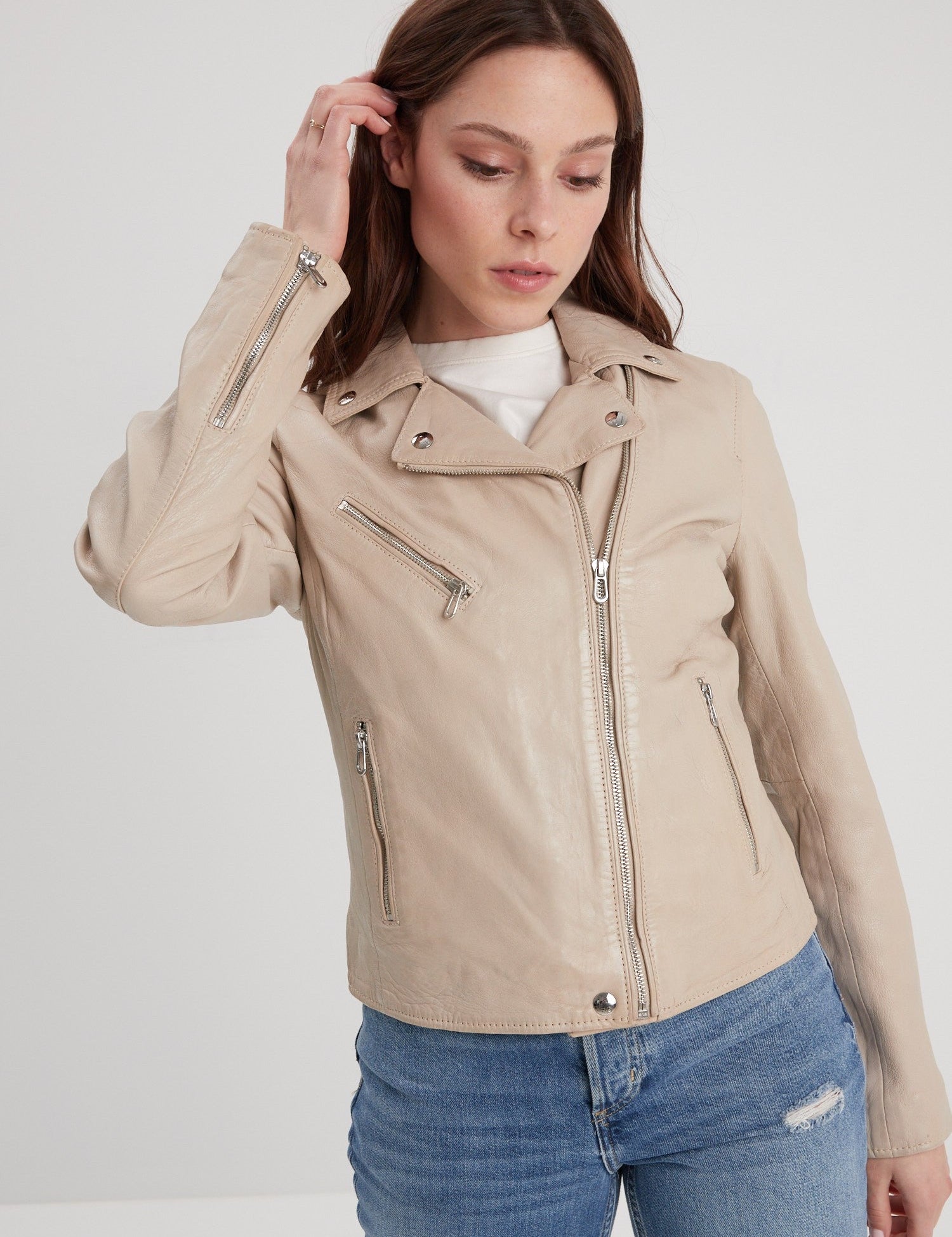 Olympe - Blouson cuir femme - Femme