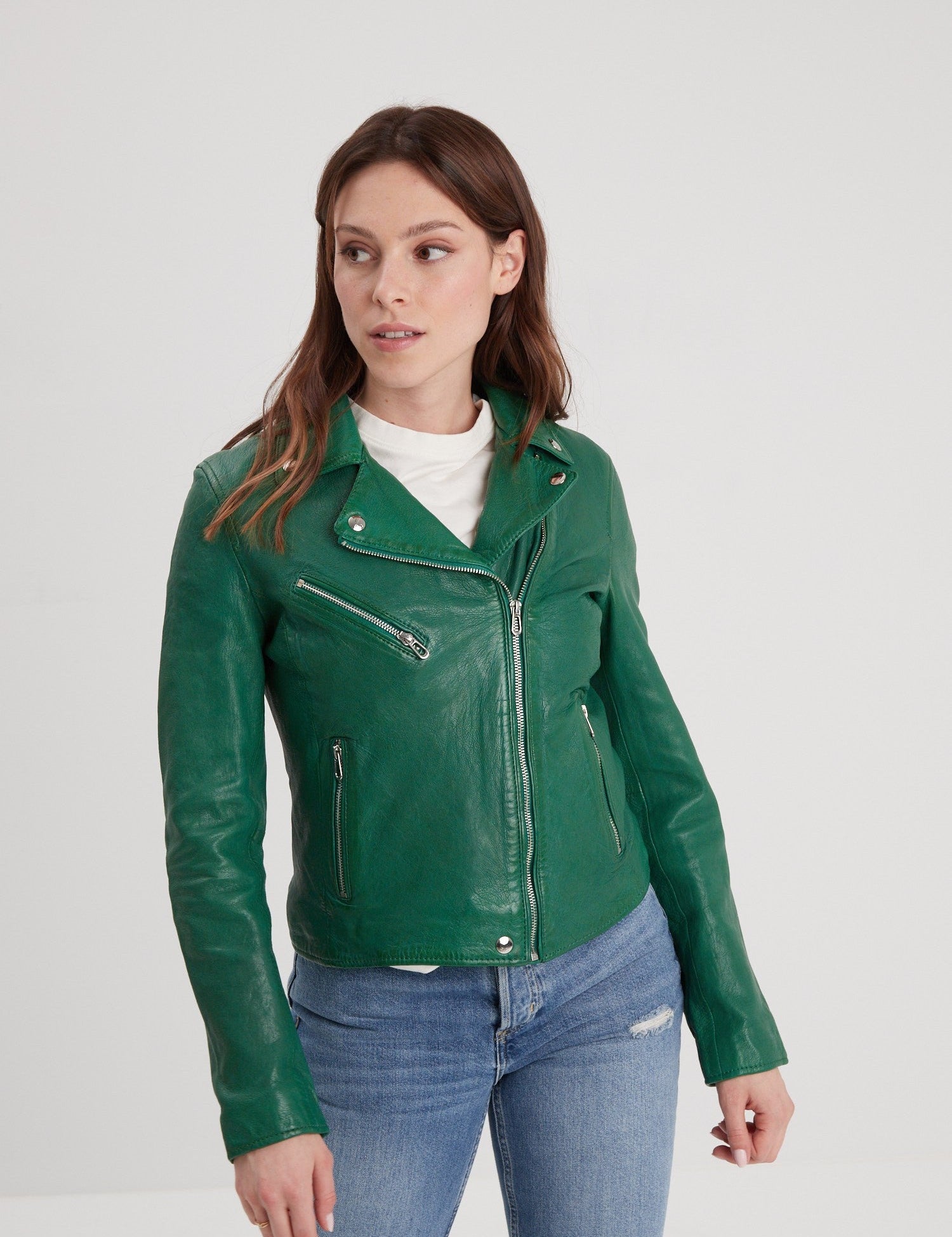 Olympe - Blouson cuir femme - Femme