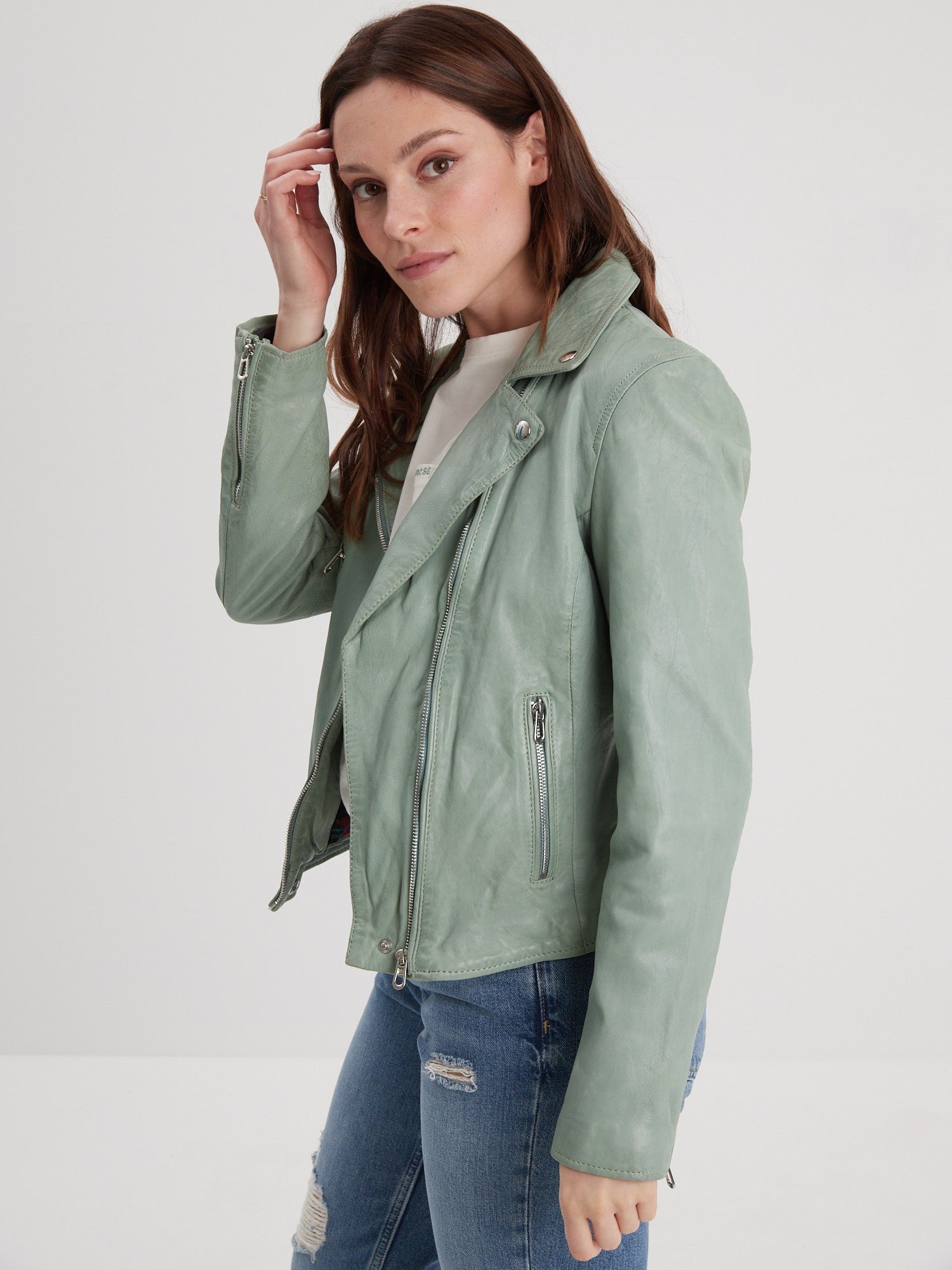 Olympe - Blouson cuir femme - Femme