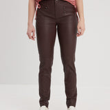 Dina - Pantalon cuir femme - Accueil