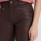 Dina - Pantalon cuir femme - Accueil