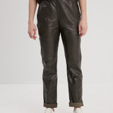 Joy - Pantalon cuir femme - Accueil