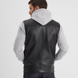 Hot road - Gilet cuir homme - Homme