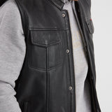 Hot road - Gilet cuir homme - Homme