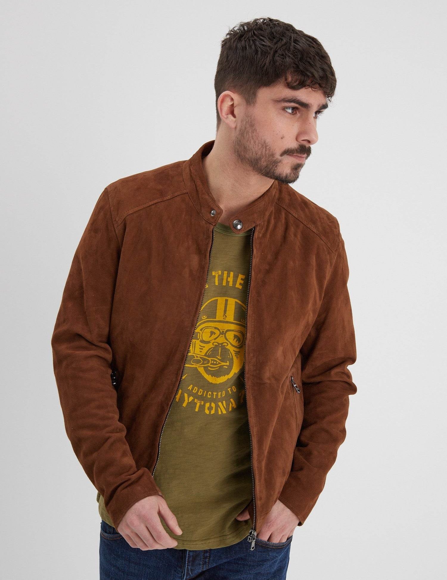 Delf - Blouson cuir homme - Accueil