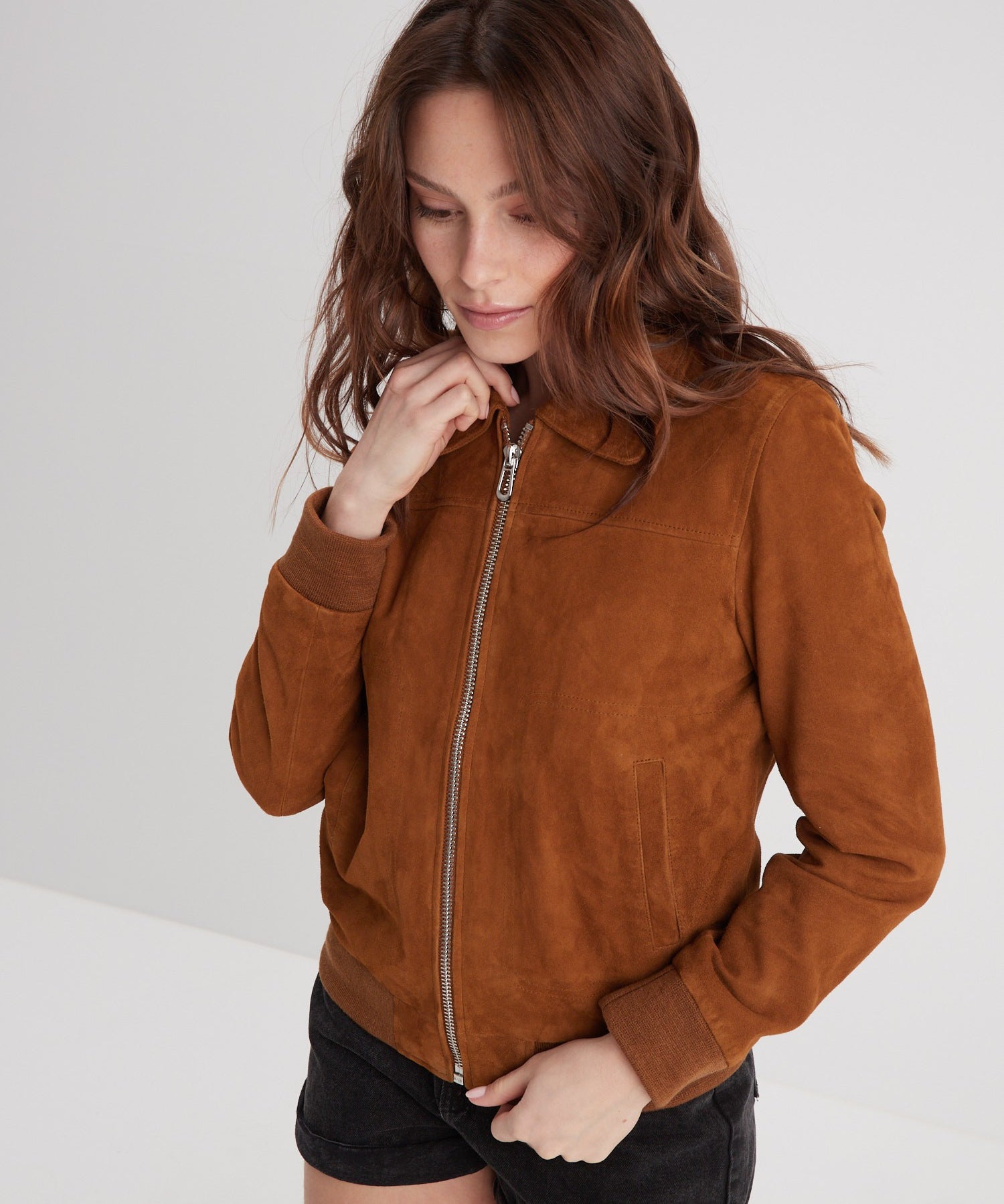 Corane goat suede - Blouson femme - Femme