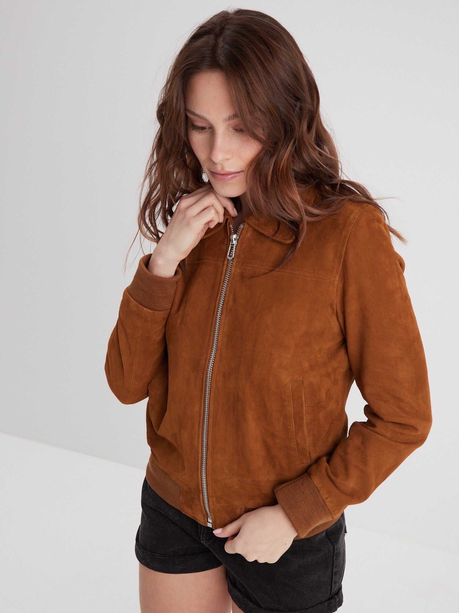 Corane goat suede - Blouson femme - Femme