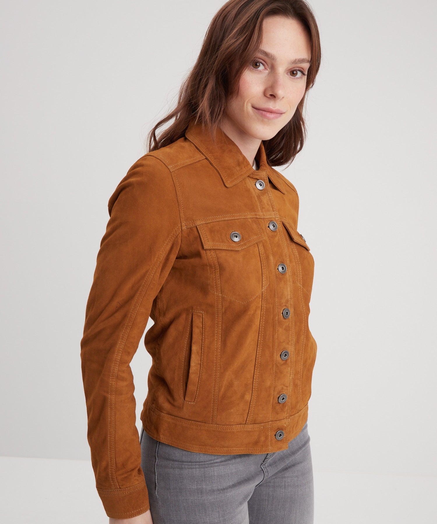 Jeanne - Blouson cuir femme - Accueil