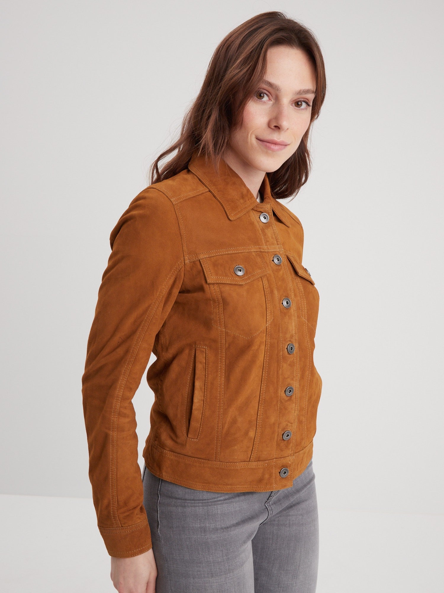 Jeanne - Blouson cuir femme - Accueil