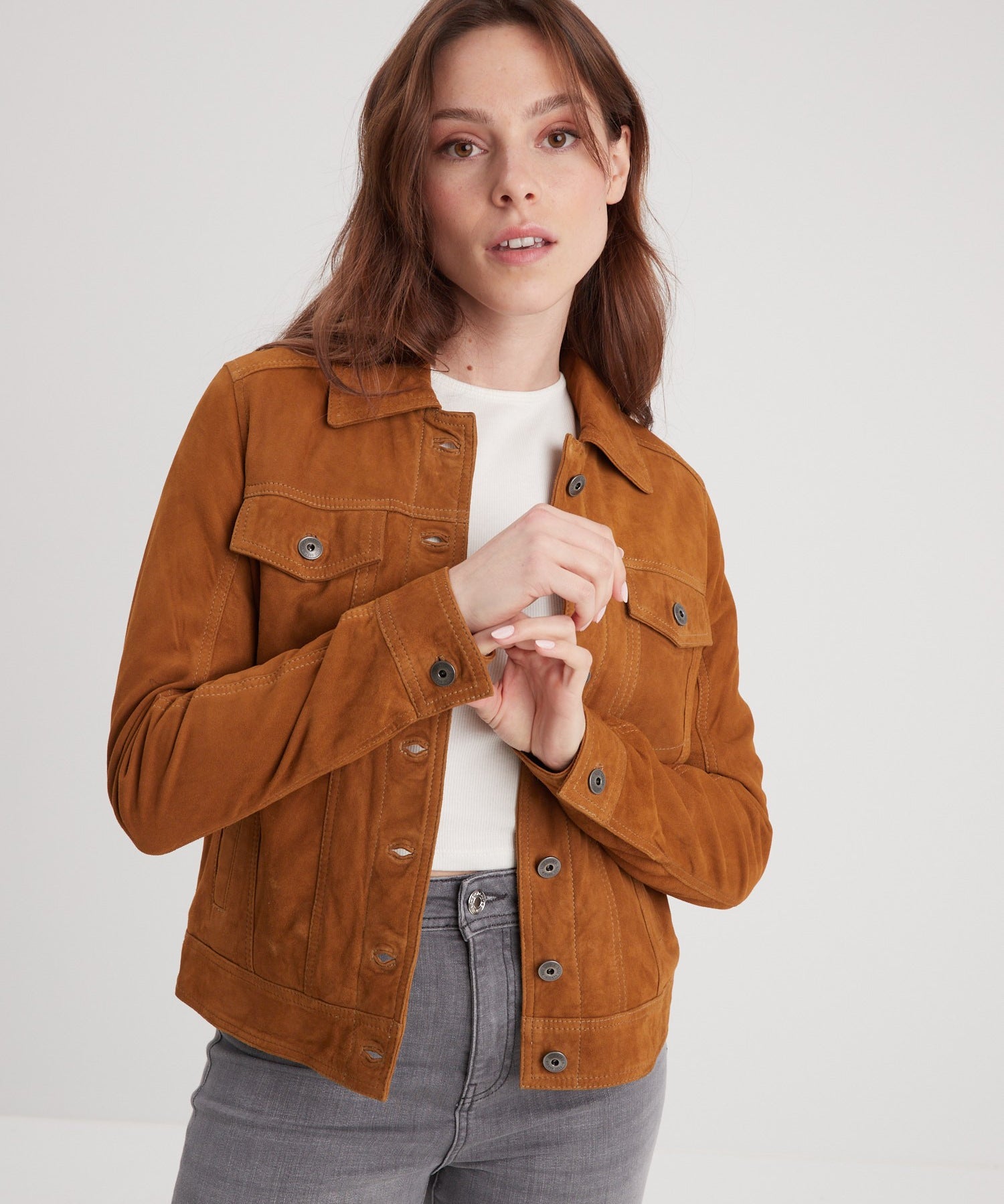 Jeanne - Blouson cuir femme - Accueil