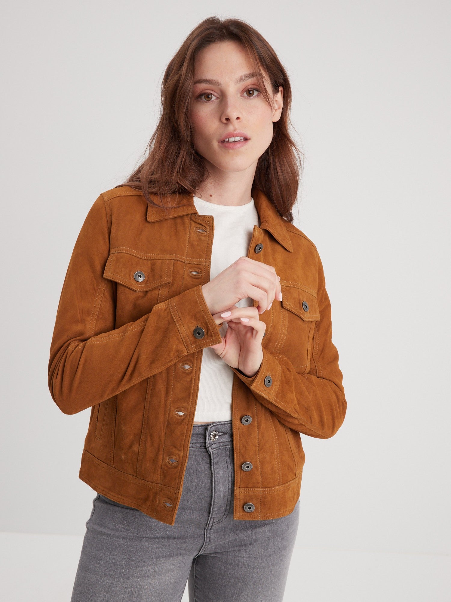 Jeanne - Blouson cuir femme - Accueil