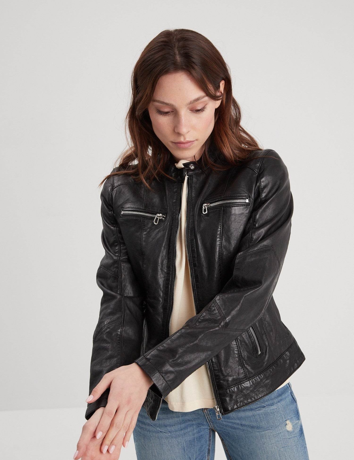 Jolya lamb  vita - Blouson femme - Accueil