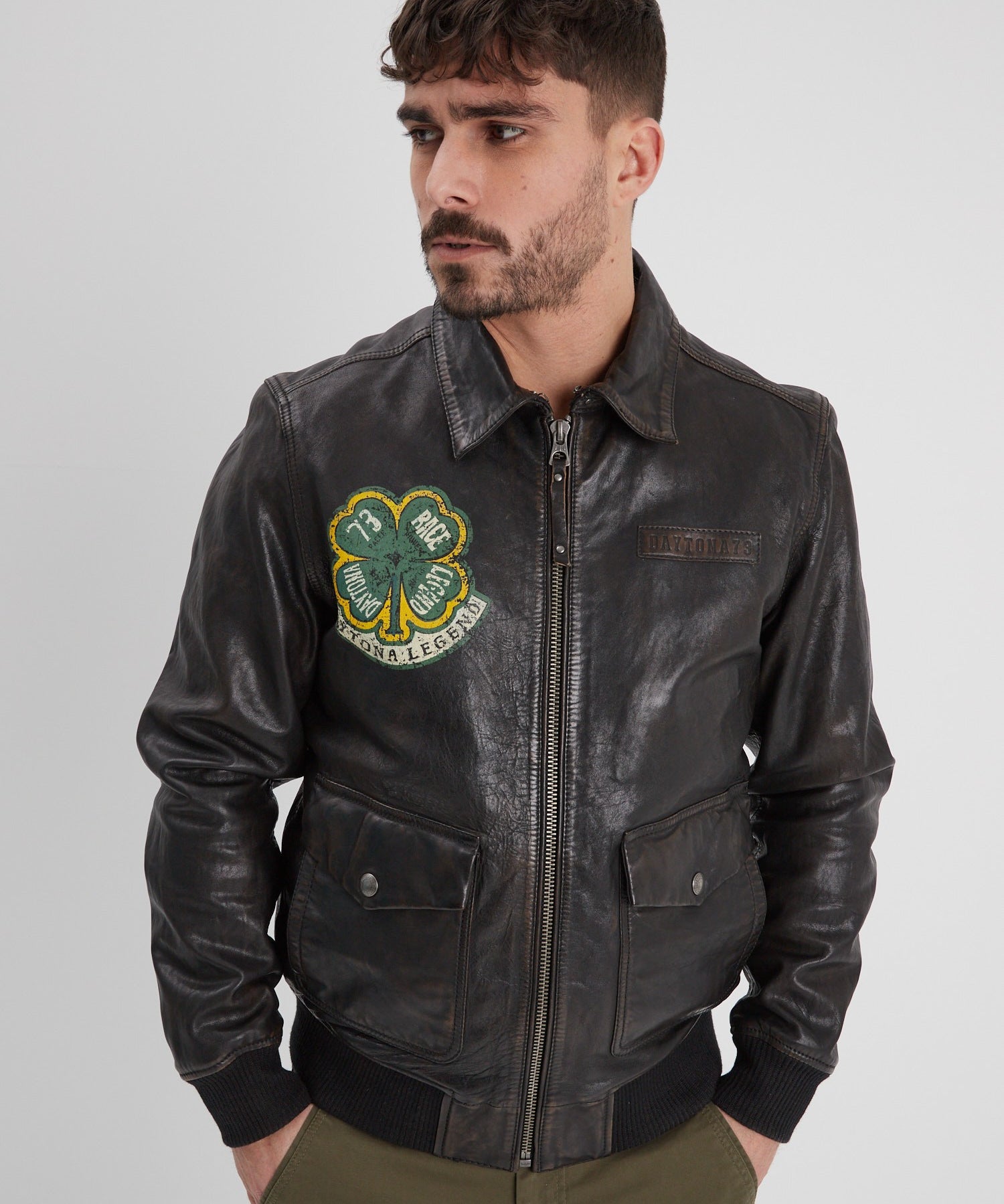 Livingstone - Blouson cuir vintage homme - Accueil