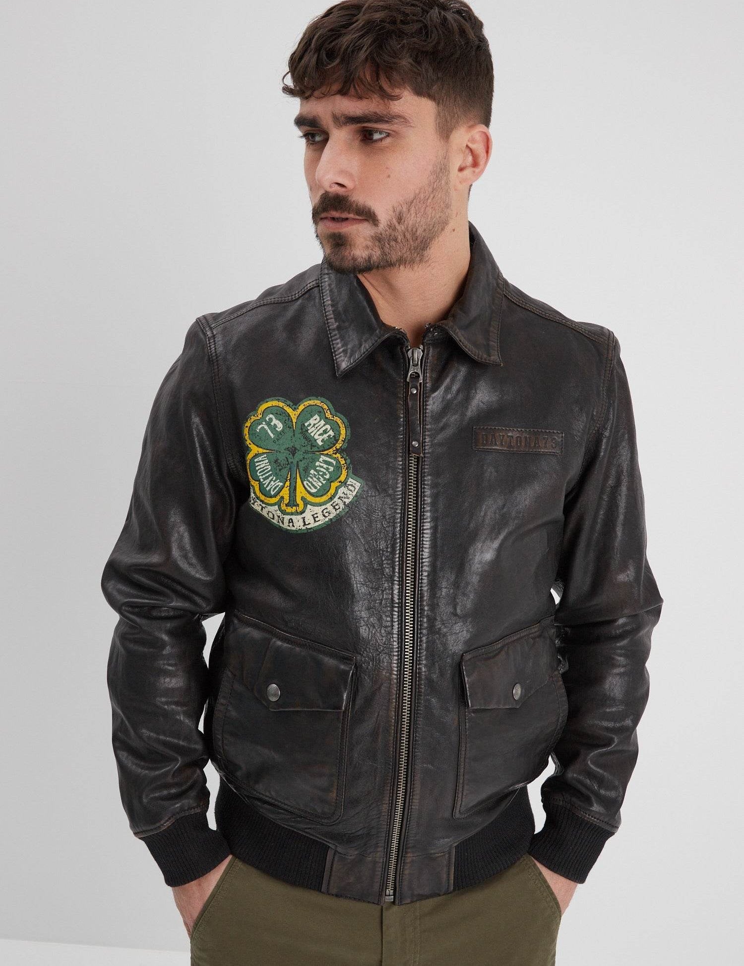 Livingstone - Blouson cuir vintage homme - Accueil