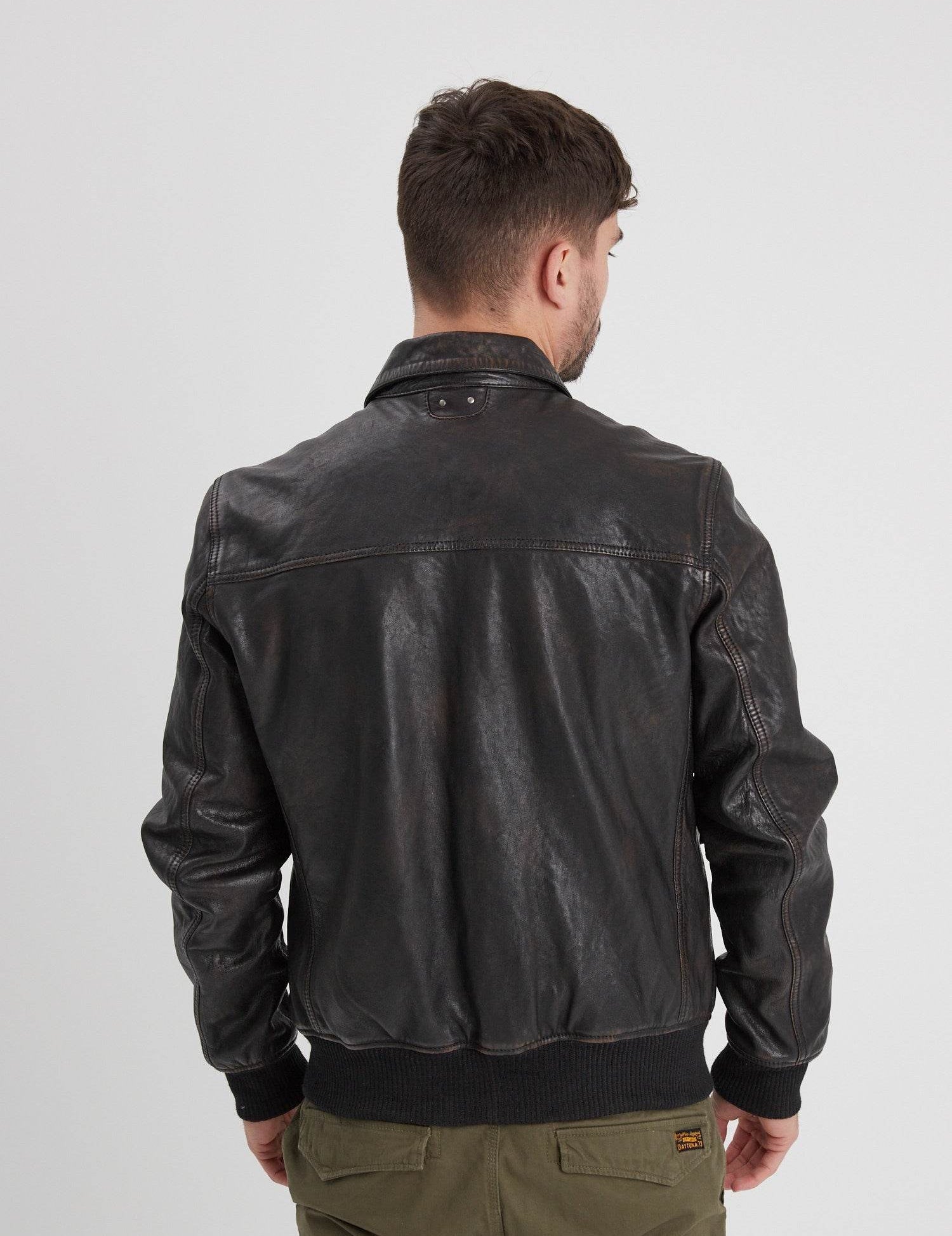Livingstone - Blouson cuir vintage homme - Accueil