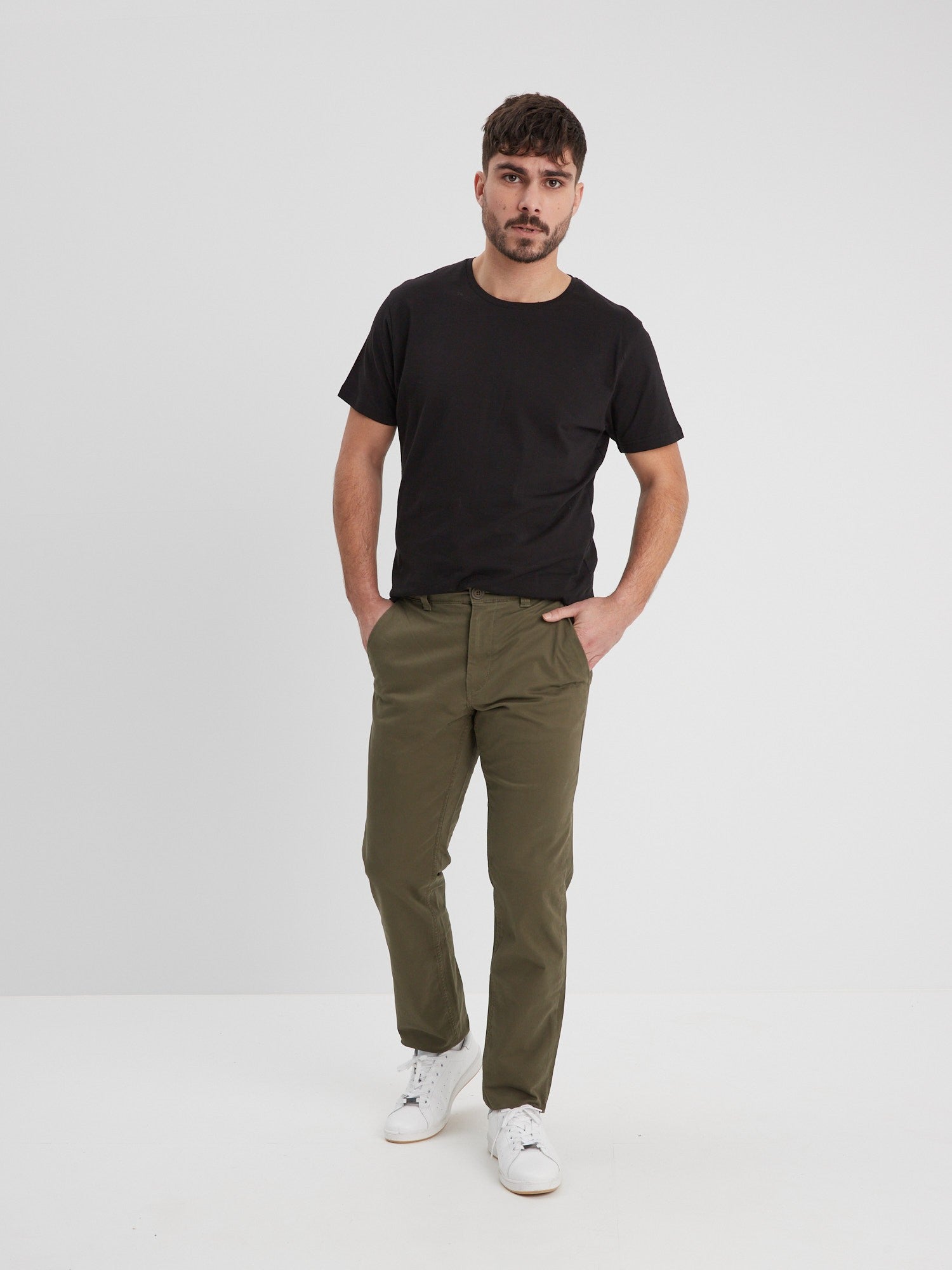 Chino broken twill - Pantalon homme - Accueil