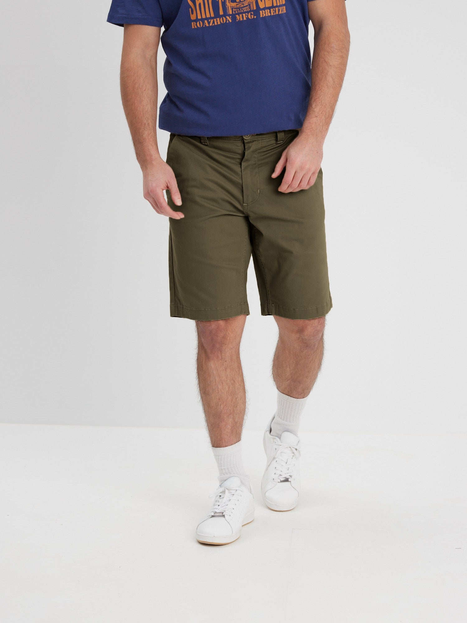 Chino bermuda broken twill - Bermuda homme - Accueil