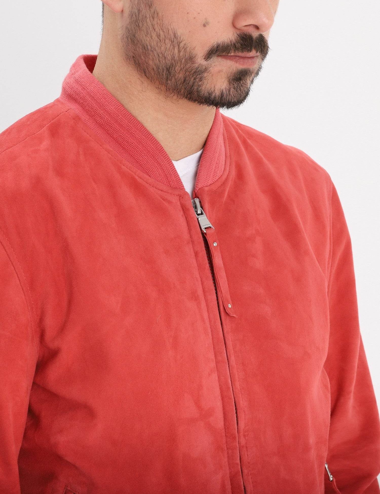 Windon - Bomber en daim homme - Accueil