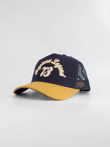 Casquette Snapback Grass Clippings Jaune - Pour Golfeurs - Neuf Avec Emballage
