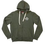 Ca zip hoodie fleece