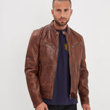 Dustin - Blouson cuir homme