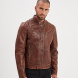 Dustin - Blouson cuir homme