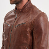 Dustin - Blouson cuir homme