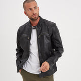 Dustin - Blouson cuir homme