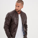 Dustin - Blouson cuir homme