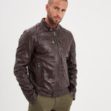 Dustin - Blouson cuir homme