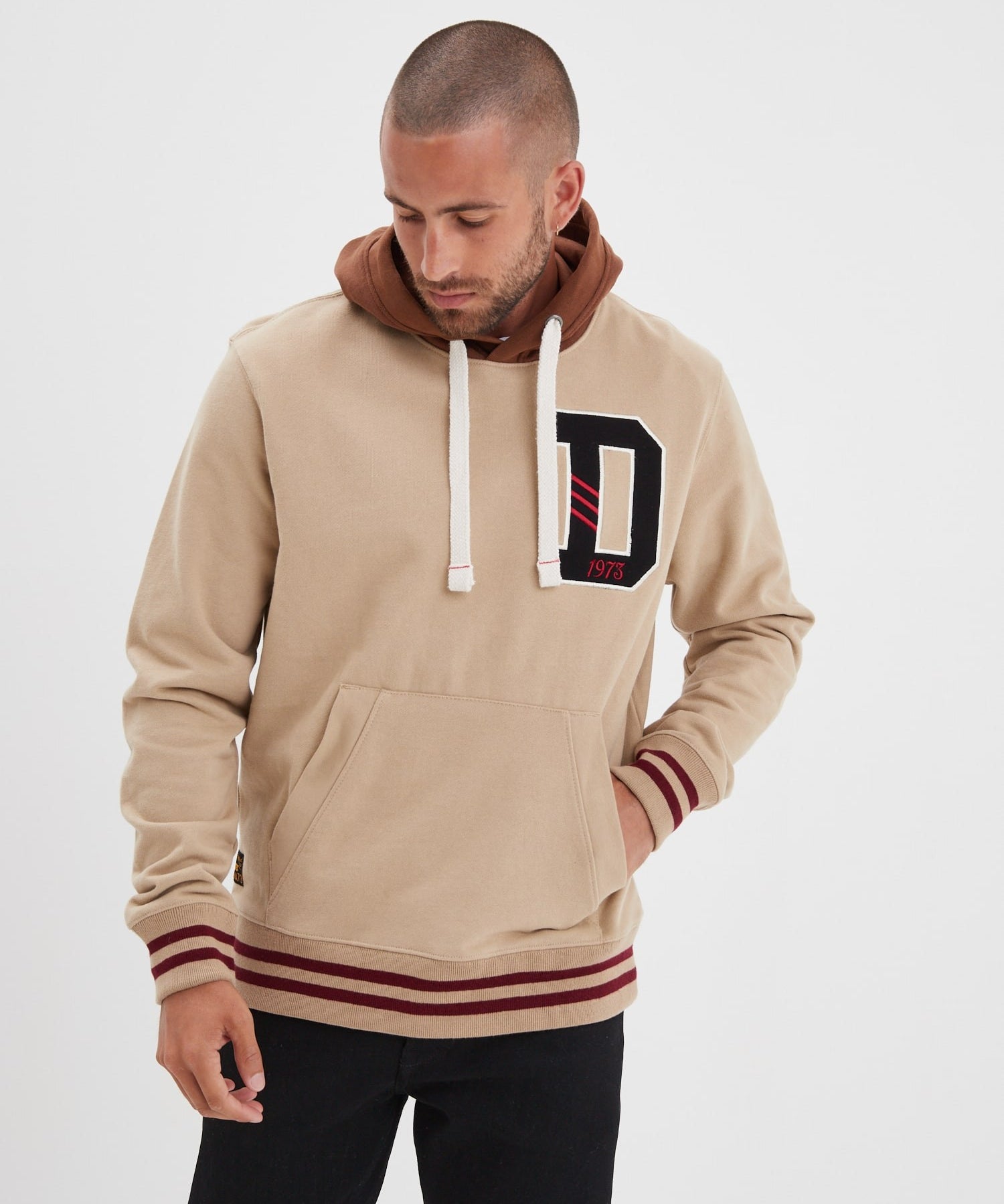 Foxton - Hoodie universitaire homme