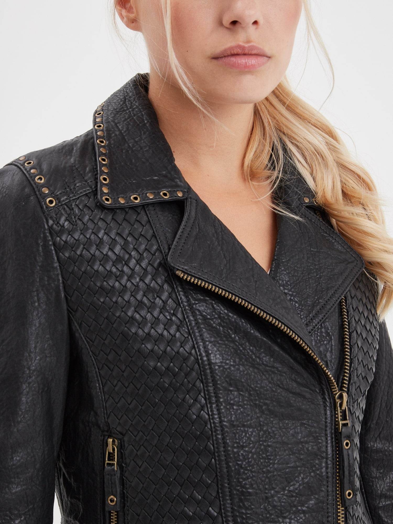 Virginia Blouson cuir chic femme – Daytona 73