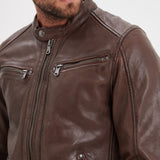 Gafino - Blouson cuir homme