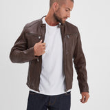 Gafino - Blouson cuir homme