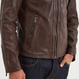 Gafino - Blouson cuir homme