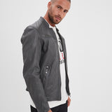 Gafino - Blouson cuir homme