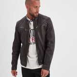 Gafino - Blouson cuir homme