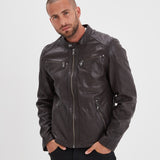 Gafino - Blouson cuir homme