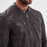 Gafino - Blouson cuir homme