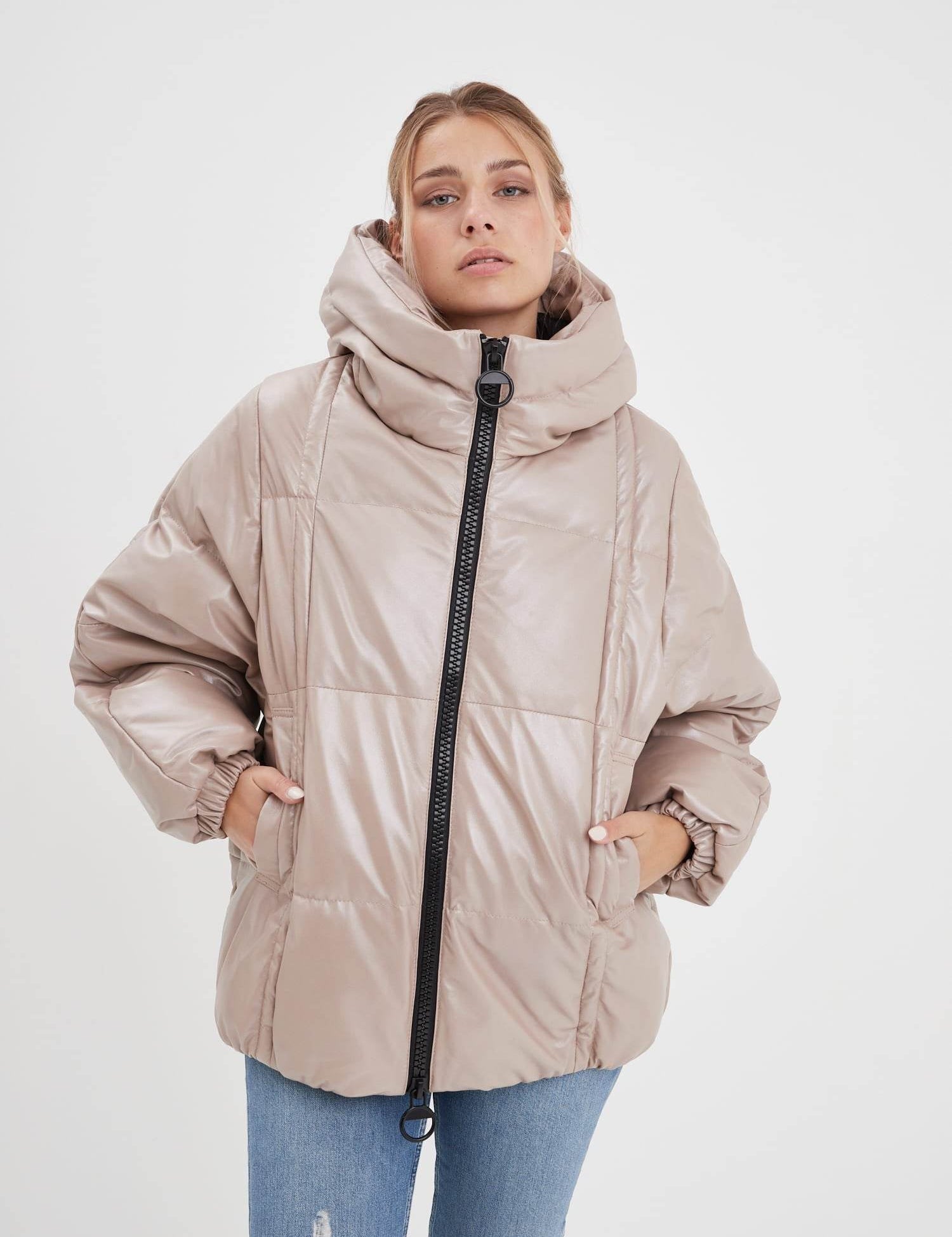 Bulia - Doudoune en cuir femme